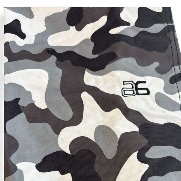 Arctix Ski Snow Pants Kids Black Grey White Camo Reinforced Knees Seat Size L - Picture 3 of 11